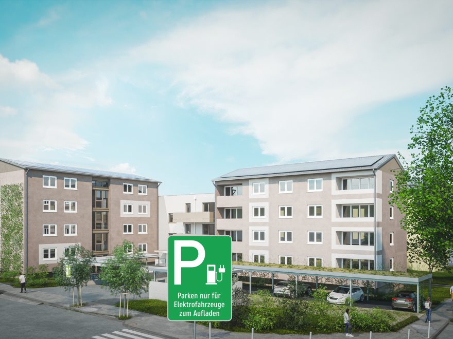 E-Ladestationen bei HTL Mödling