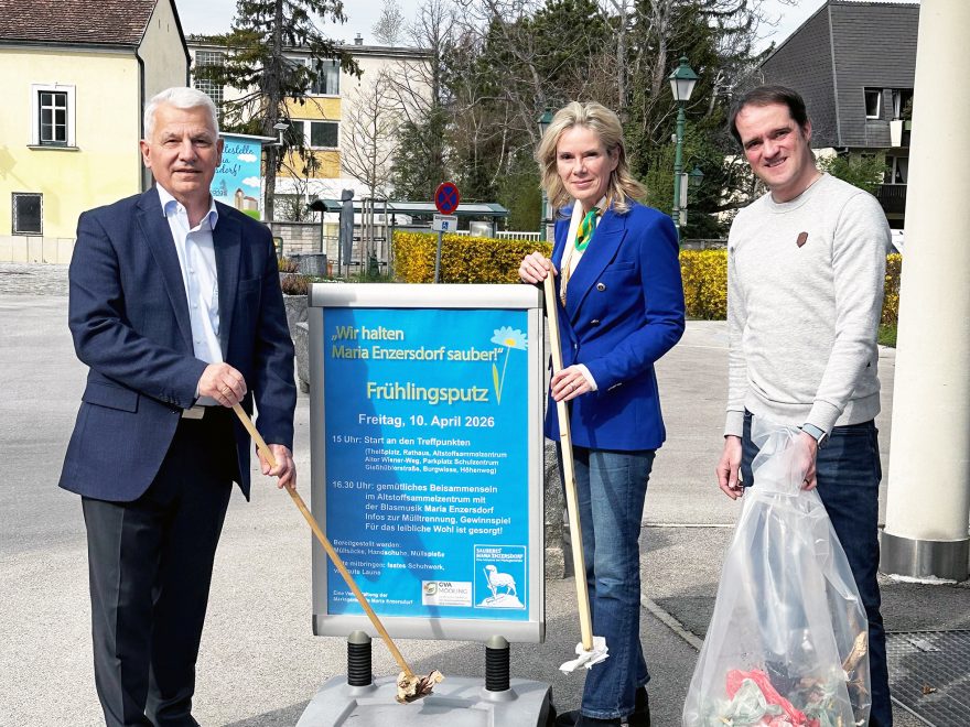 Frühlingsputz in Maria Enzersdorf